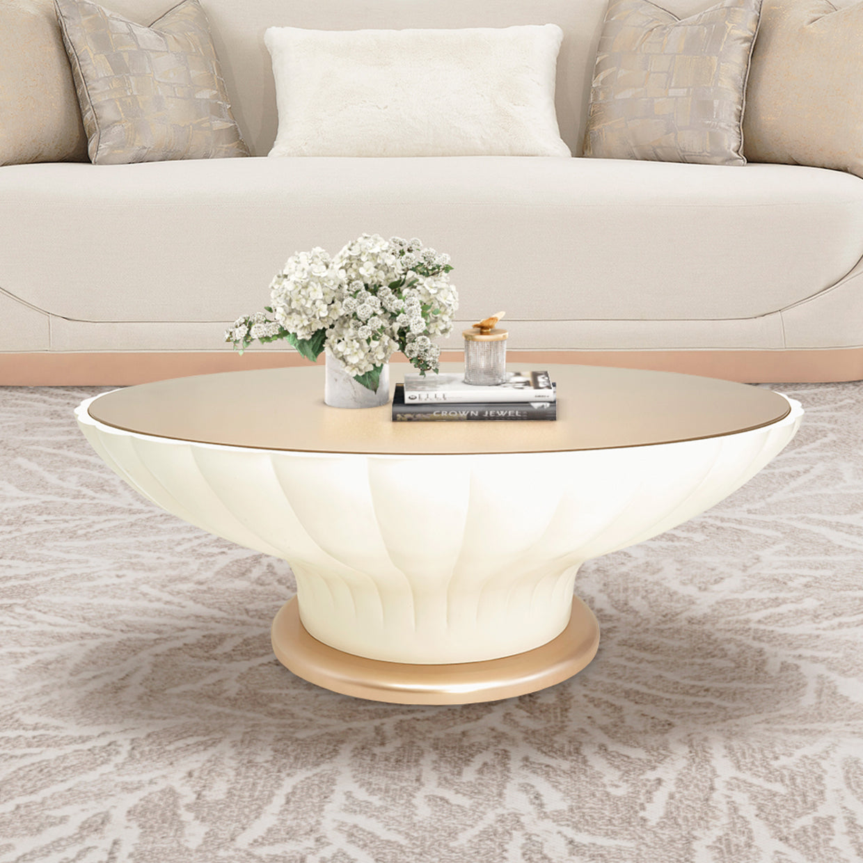 La Rachelle Round Cocktail Table
