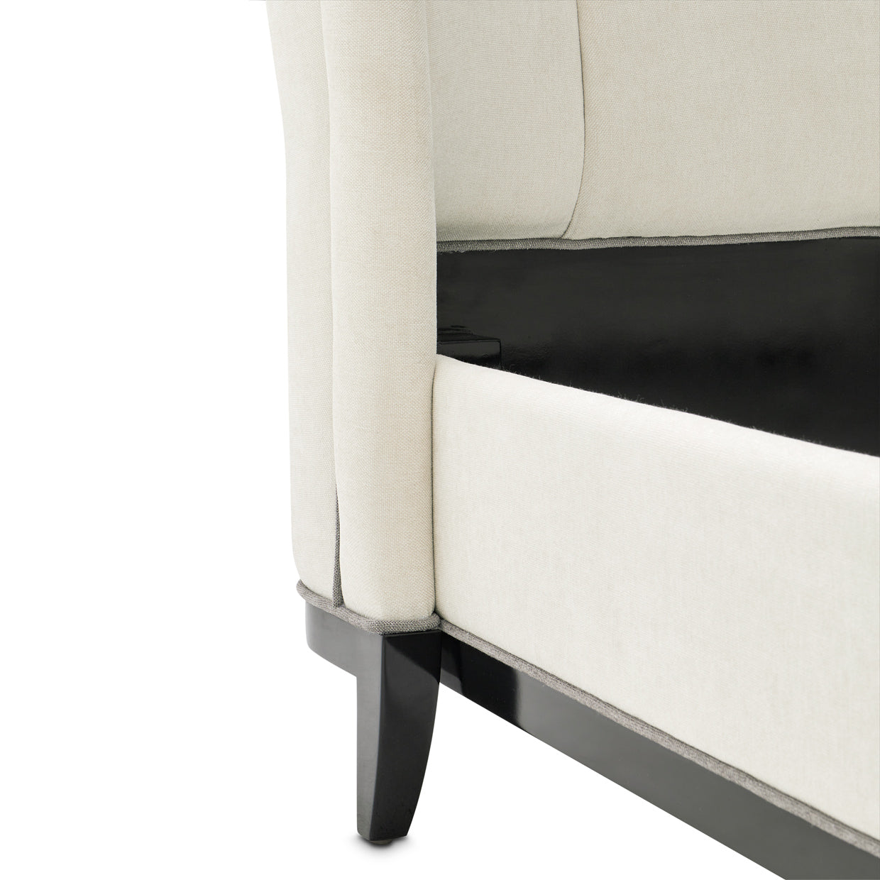 Tuxedo Upholstered Bed