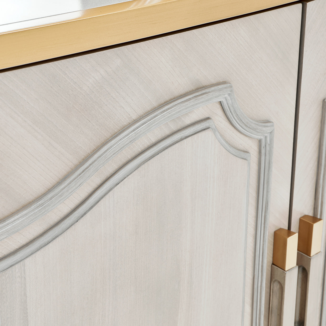 St. Charles  Sideboard & Mirror