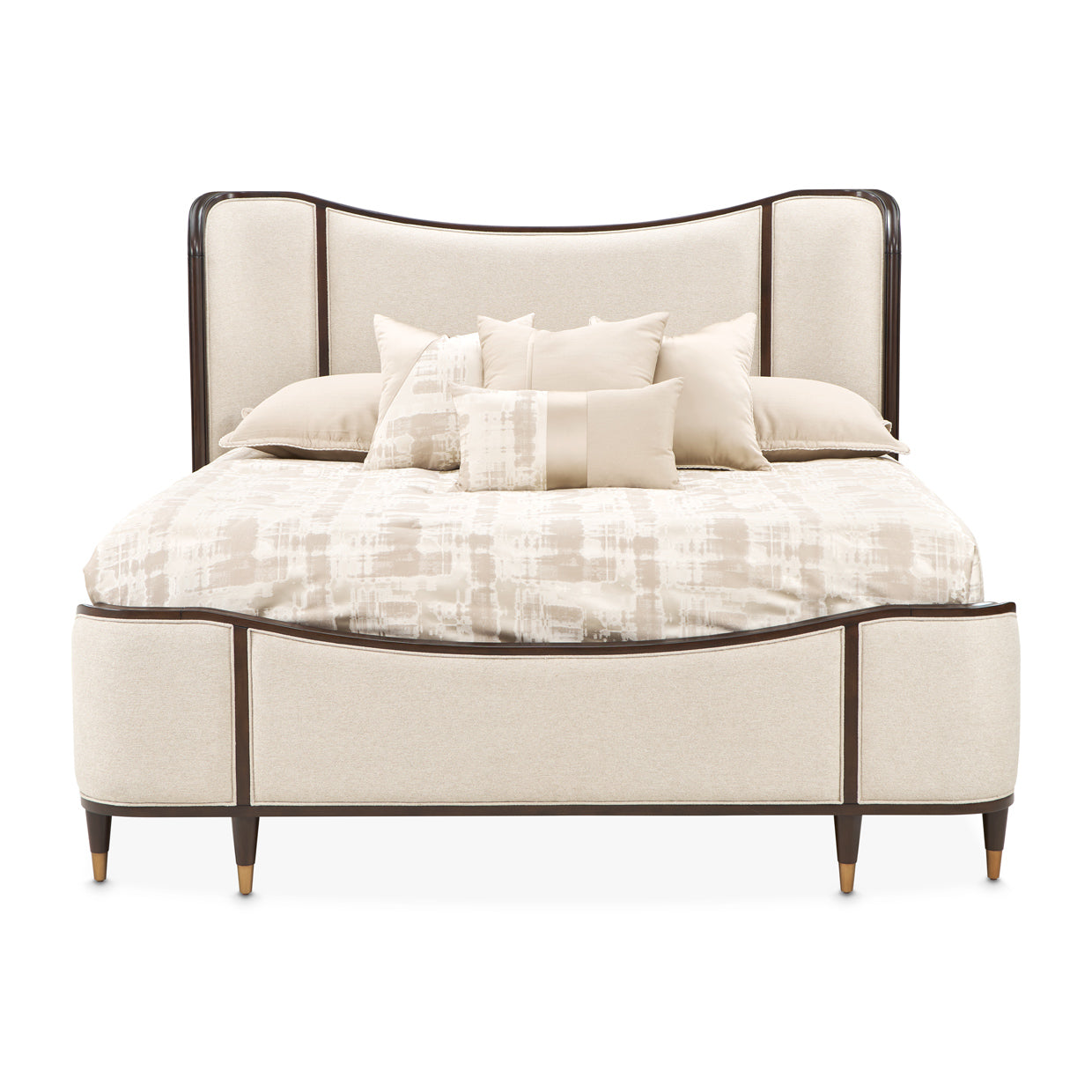 Camellia Field Upholstered Bed