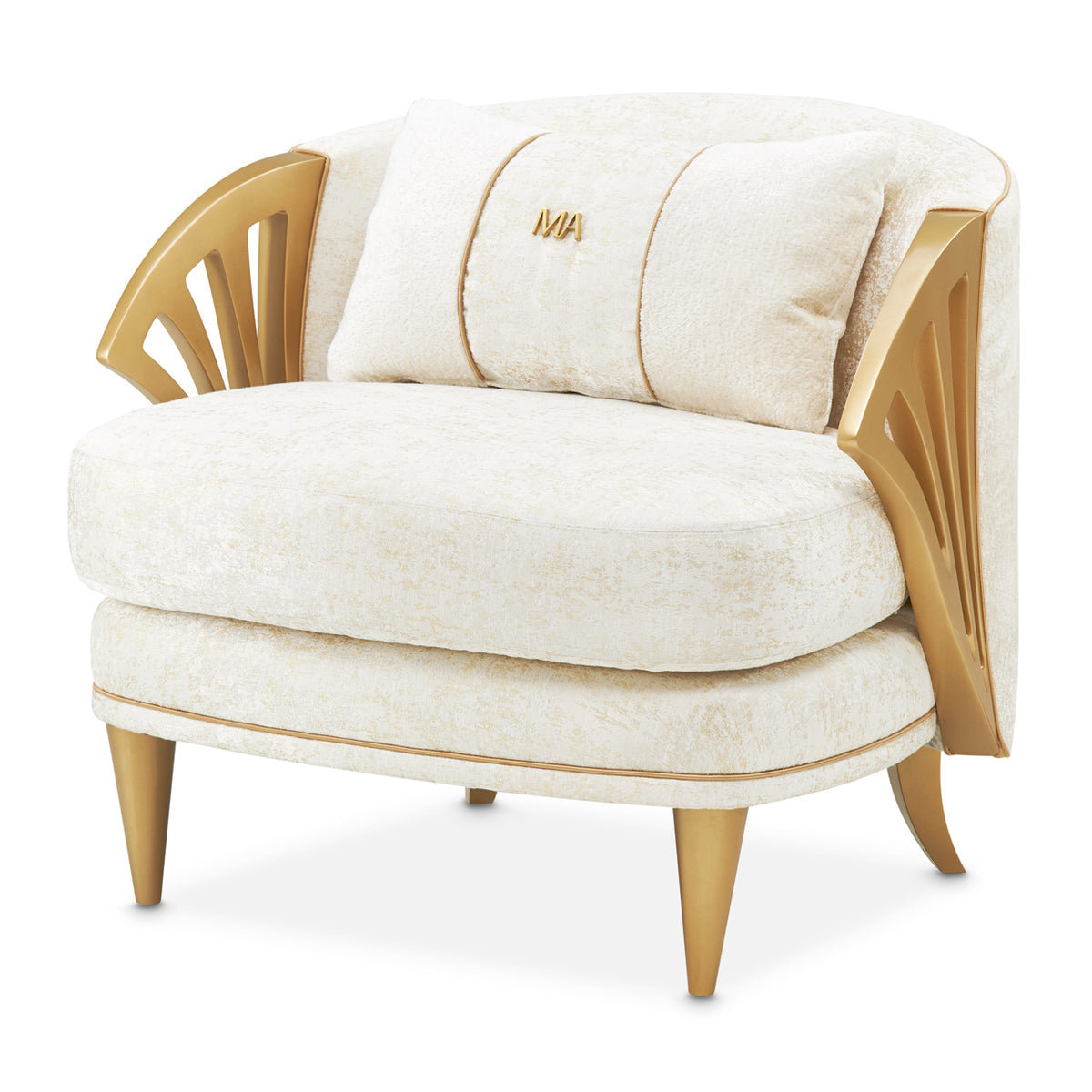La Terrazza Accent Chair Starlight Light Champagne
