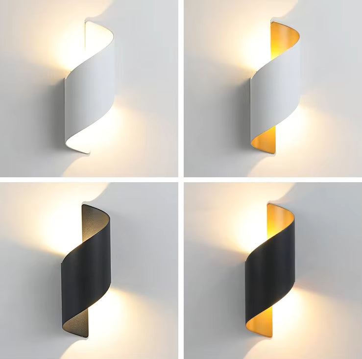 KOVA Waterproof LED Modern Indoor/Outdoor Wall Light Sconce