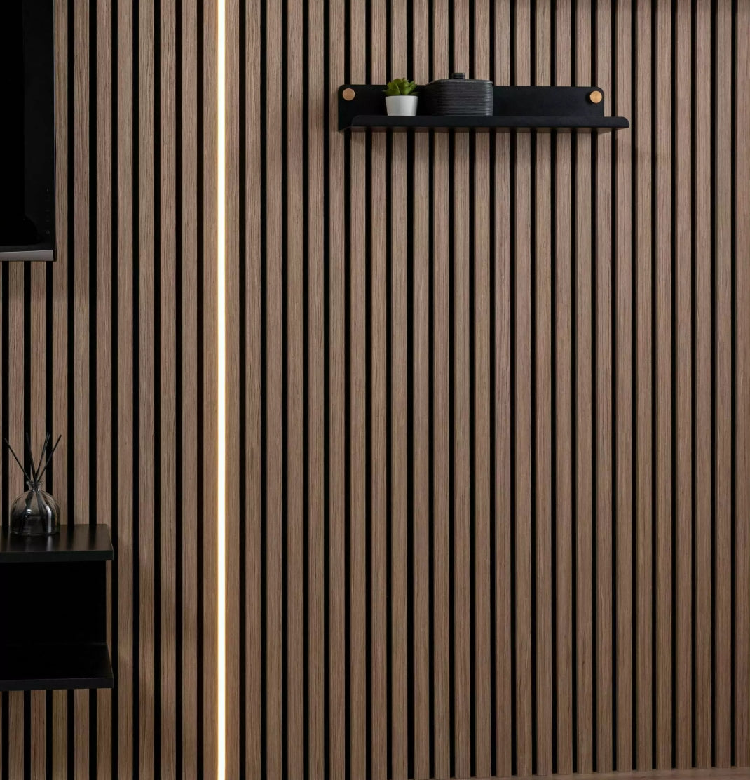 Slat Wall Panel LED Recessed Lighting - Single Color