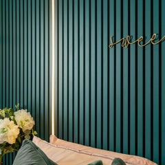 Slat Wall Panel LED Recessed Lighting - Single Color