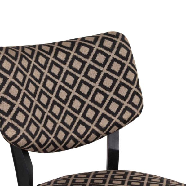 Alison Mango Wood Fabric Chair