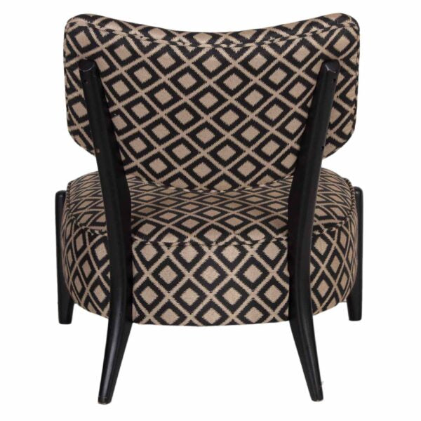 Alison Mango Wood Fabric Chair