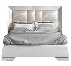 Carmen Queen size Bed White