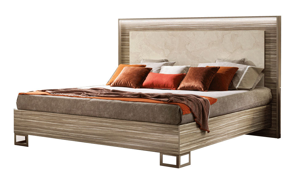 Luce Light Queen size Bed
