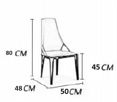 Duo Color Modern Dining Chair