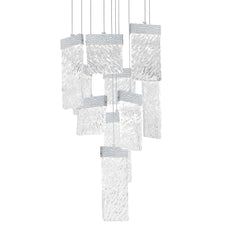 Carolina LED Chandelier With Pewter Finish