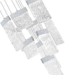 Carolina LED Chandelier With Pewter Finish