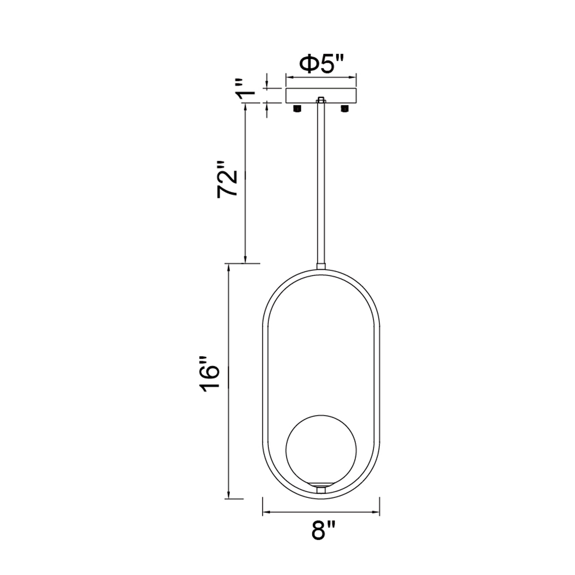 Celeste Light Mini Pendant With Medallion Gold Finish