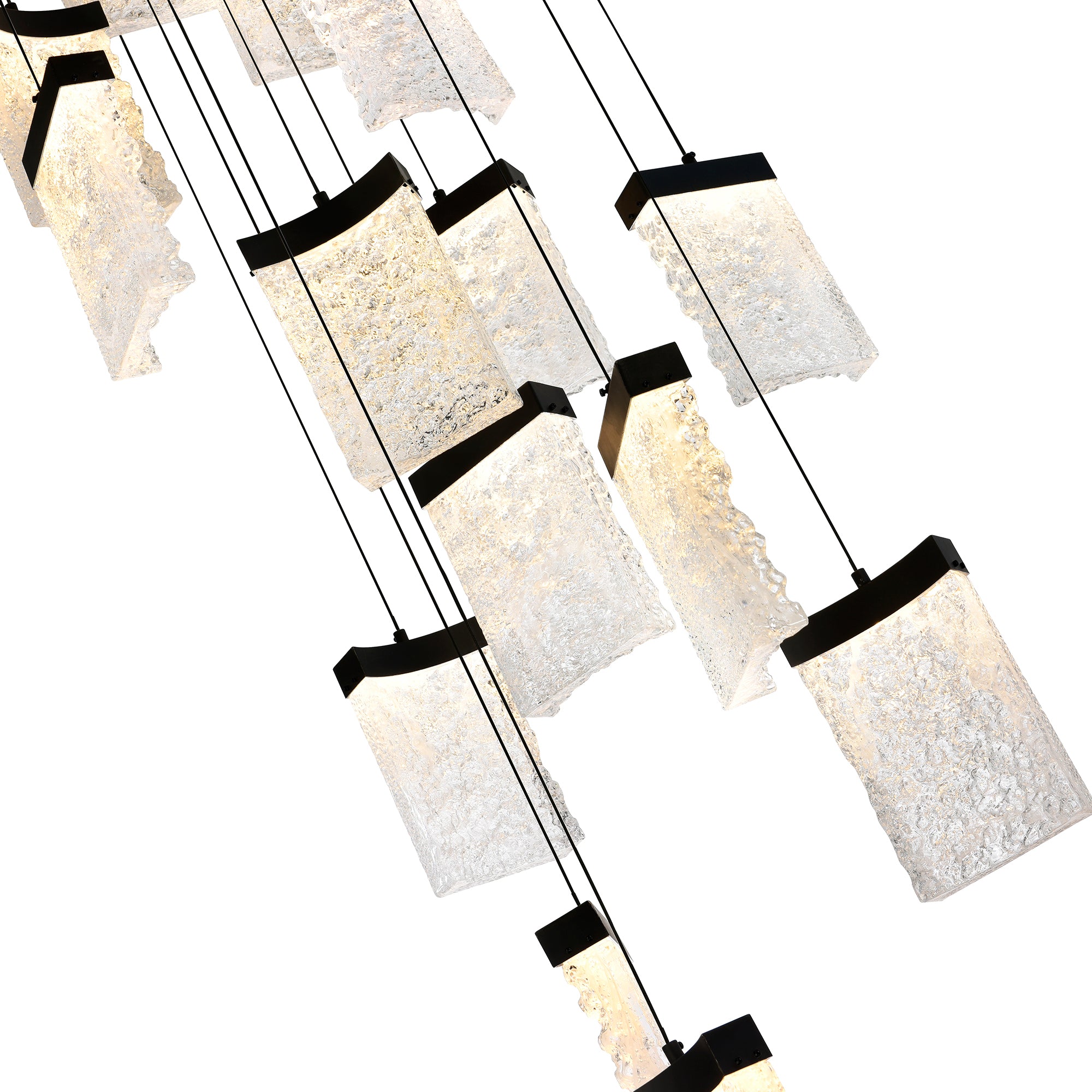 Lava Integrated LED Chandelier