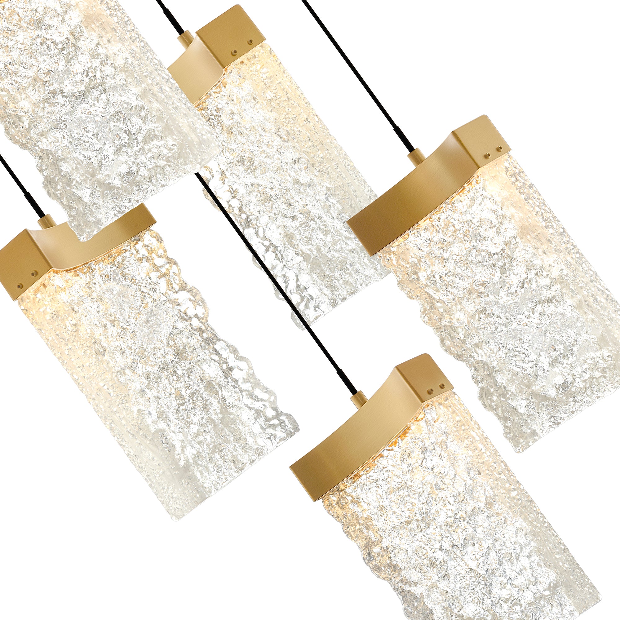 Lava Integrated LED Chandelier