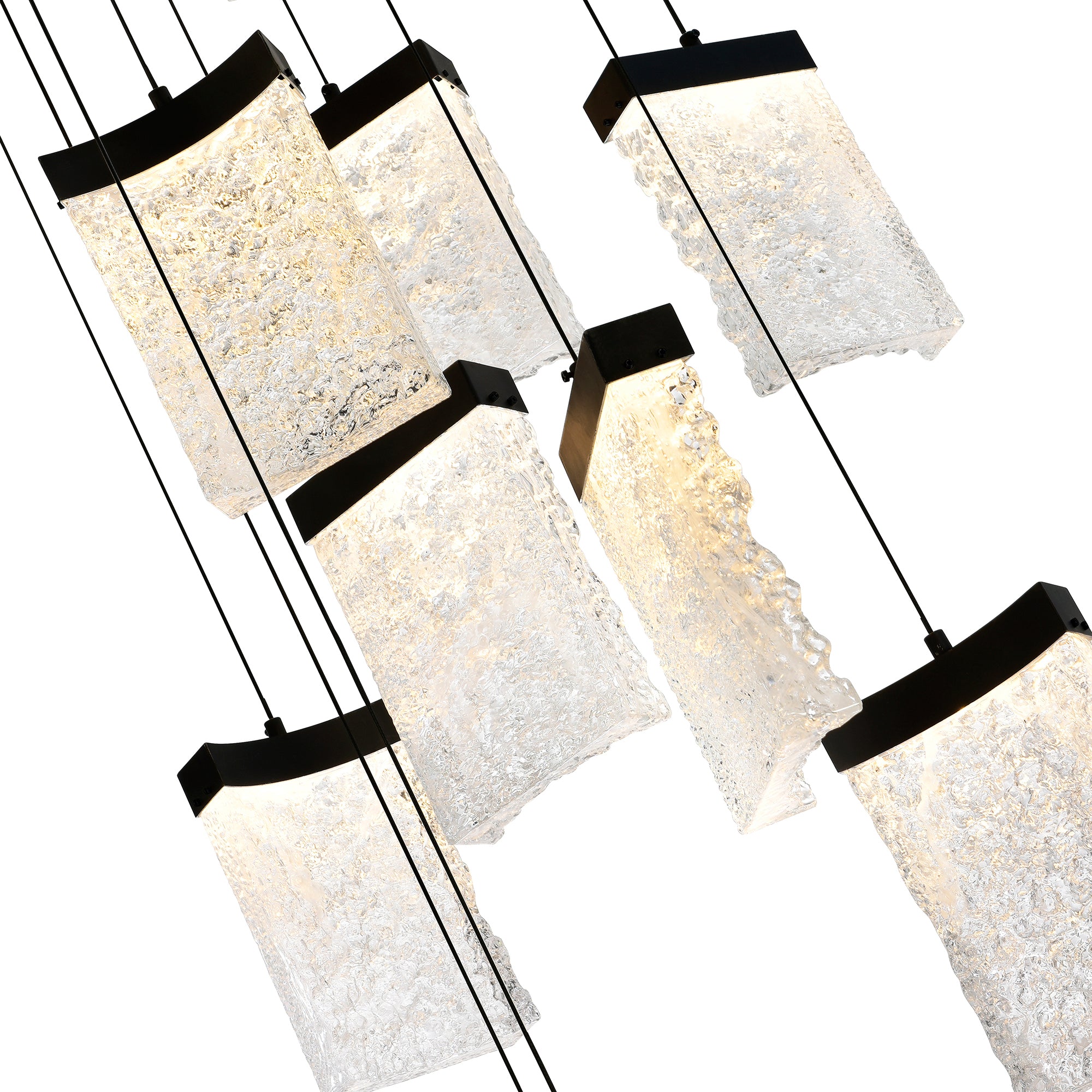Lava Integrated LED Chandelier