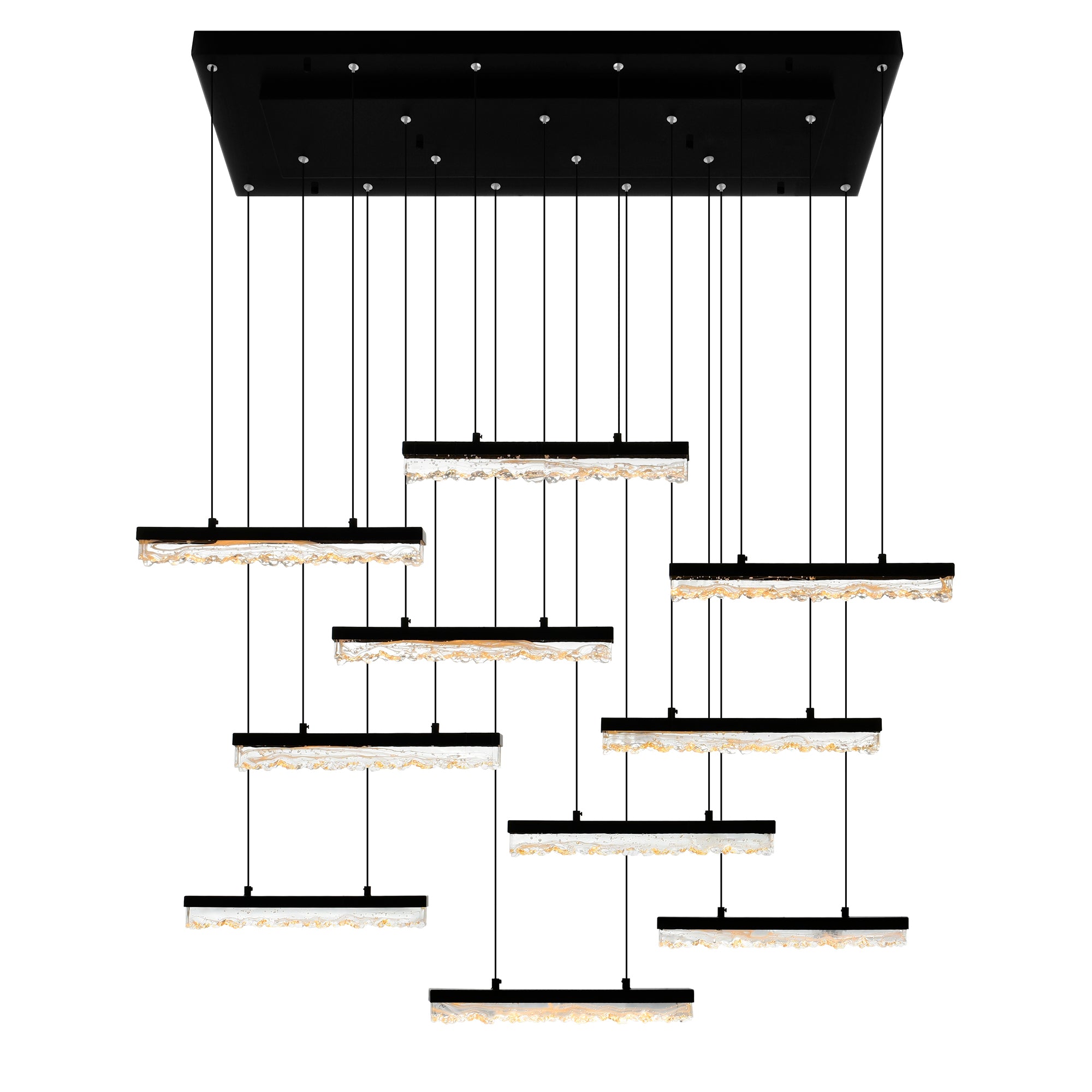 Stagger Integrated LED Chandelier