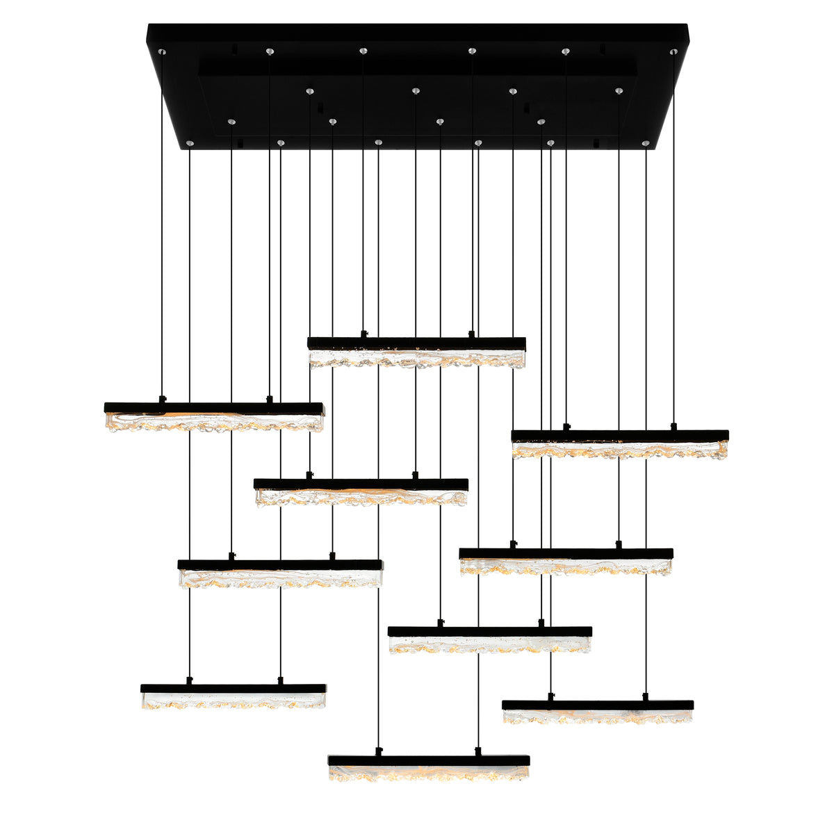 Stagger Integrated LED Chandelier