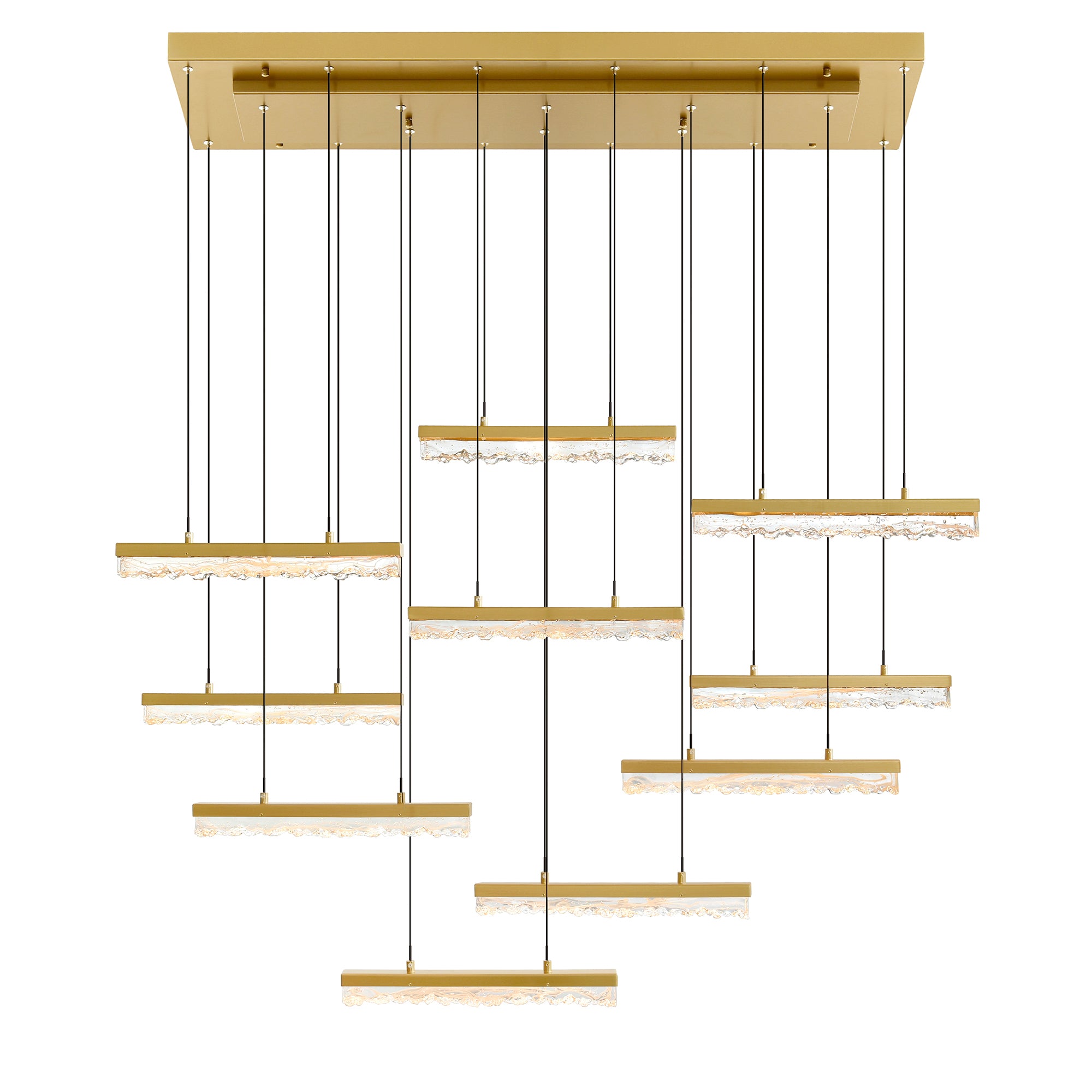 Stagger Integrated LED Chandelier