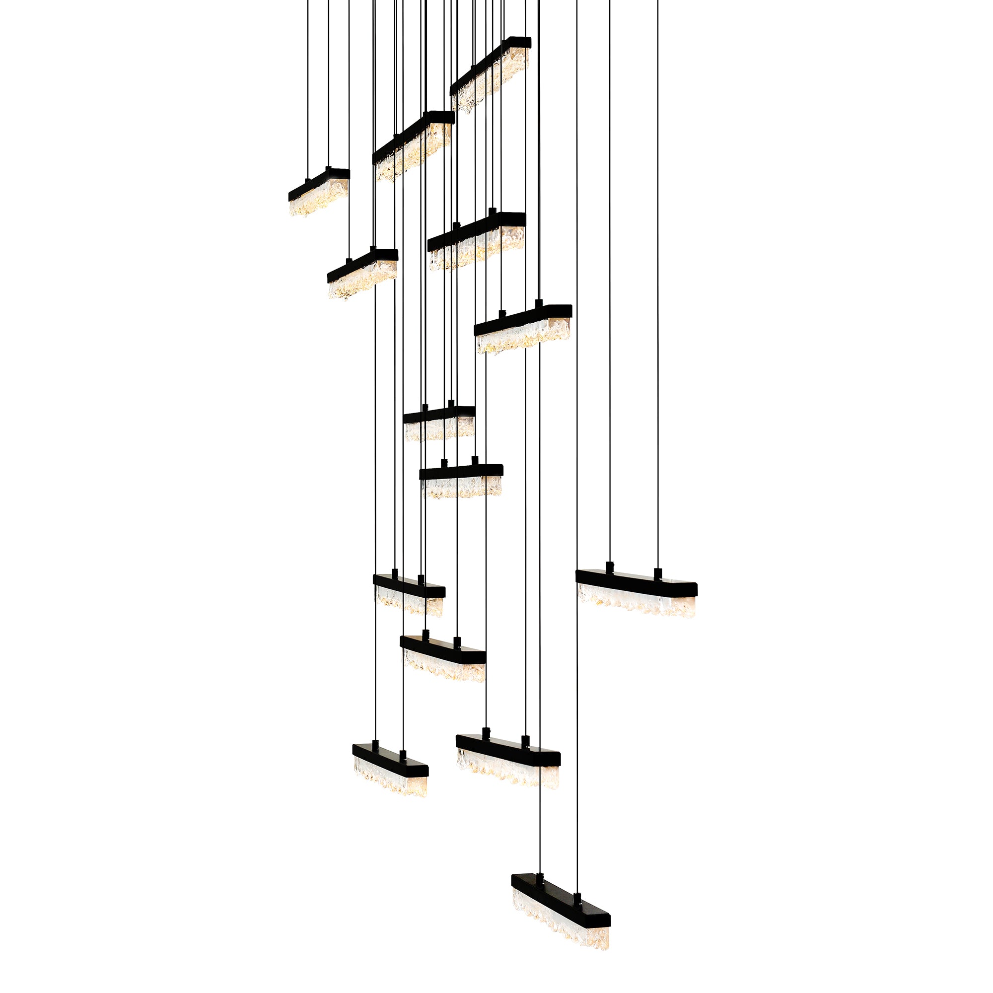Stagger Integrated LED Chandelier