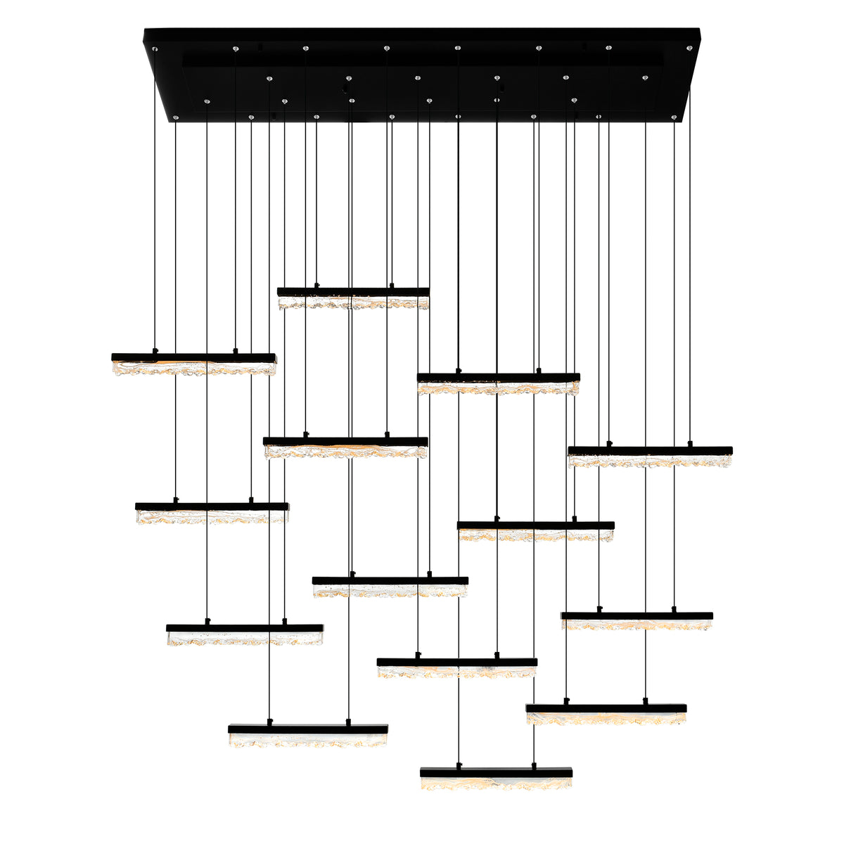 Stagger Integrated LED Chandelier