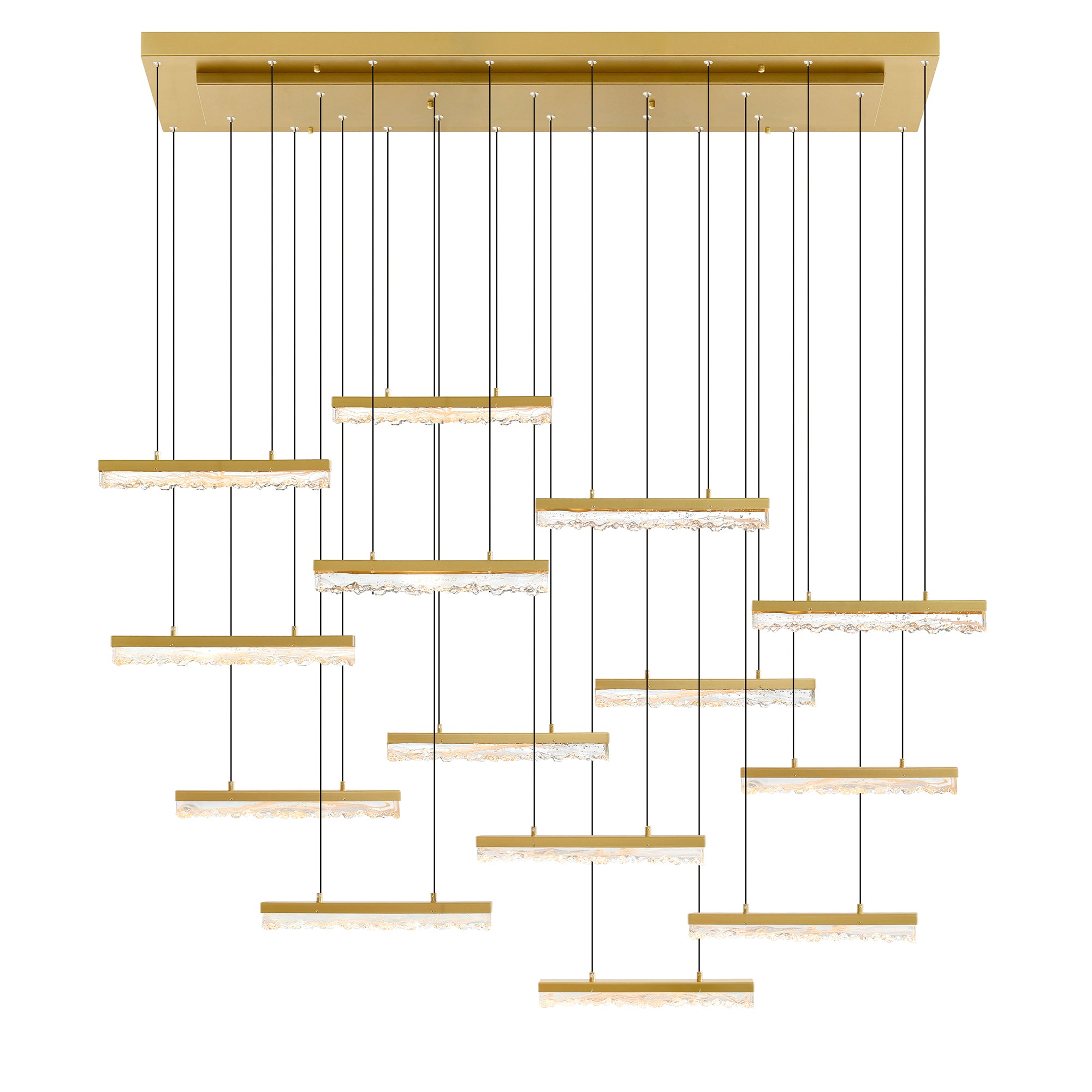 Stagger Integrated LED Chandelier