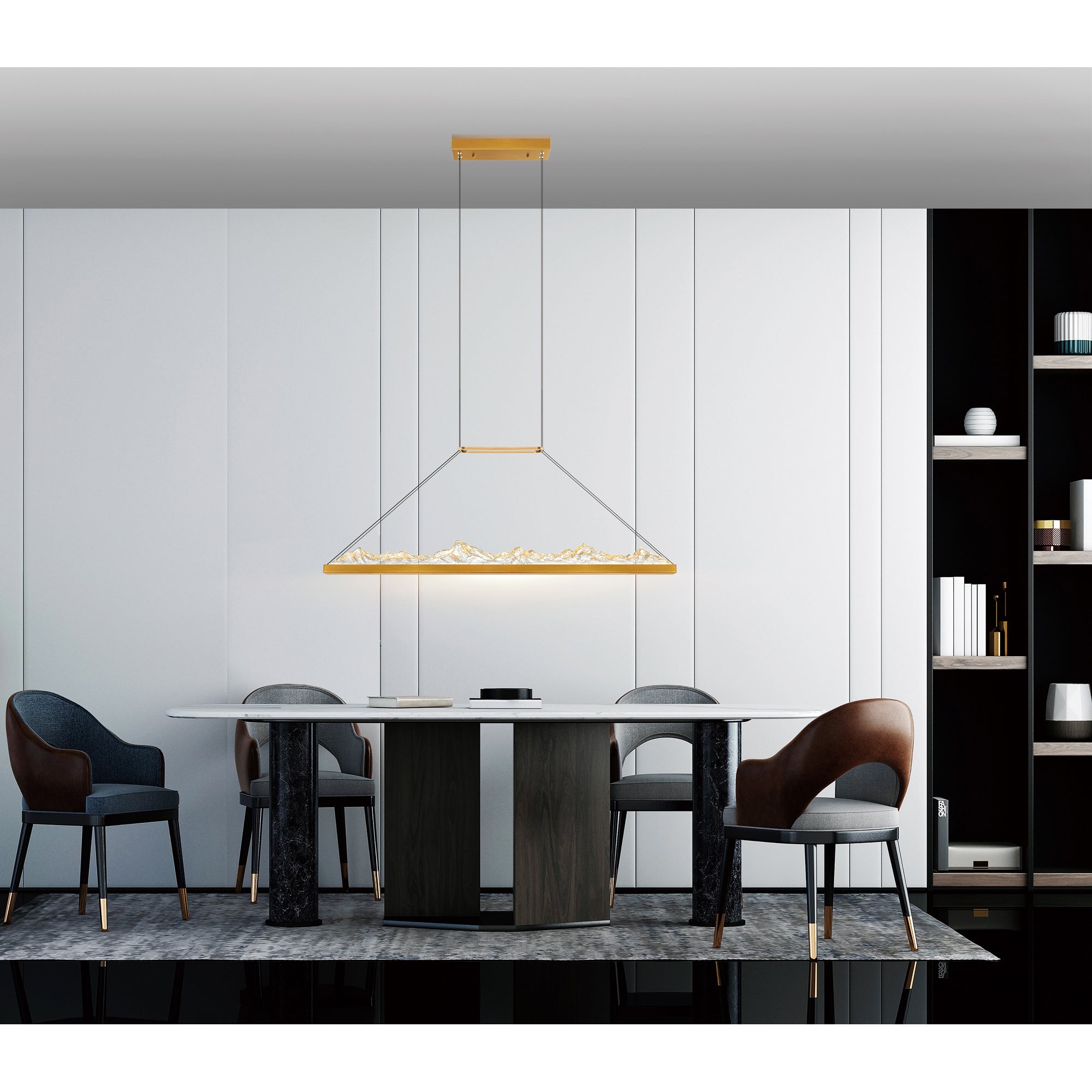 Himalayas Integrated LED Chandelier