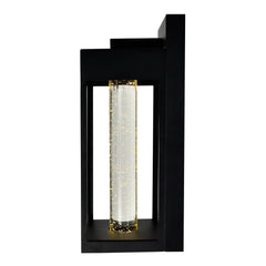 Rochester LED Integrated Black Outdoor Wall Light