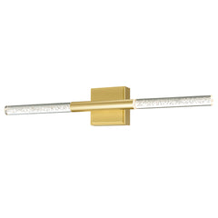 Dragonswatch Integrated LED Satin Gold Vanity Light