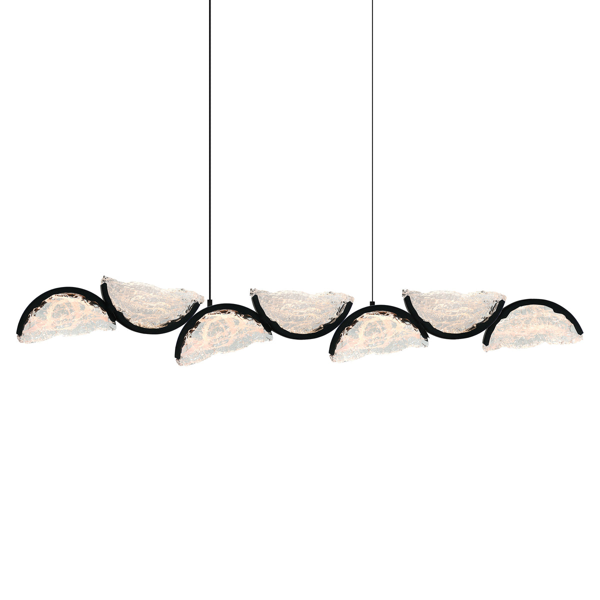 Moon Integrated LED Chandelier
