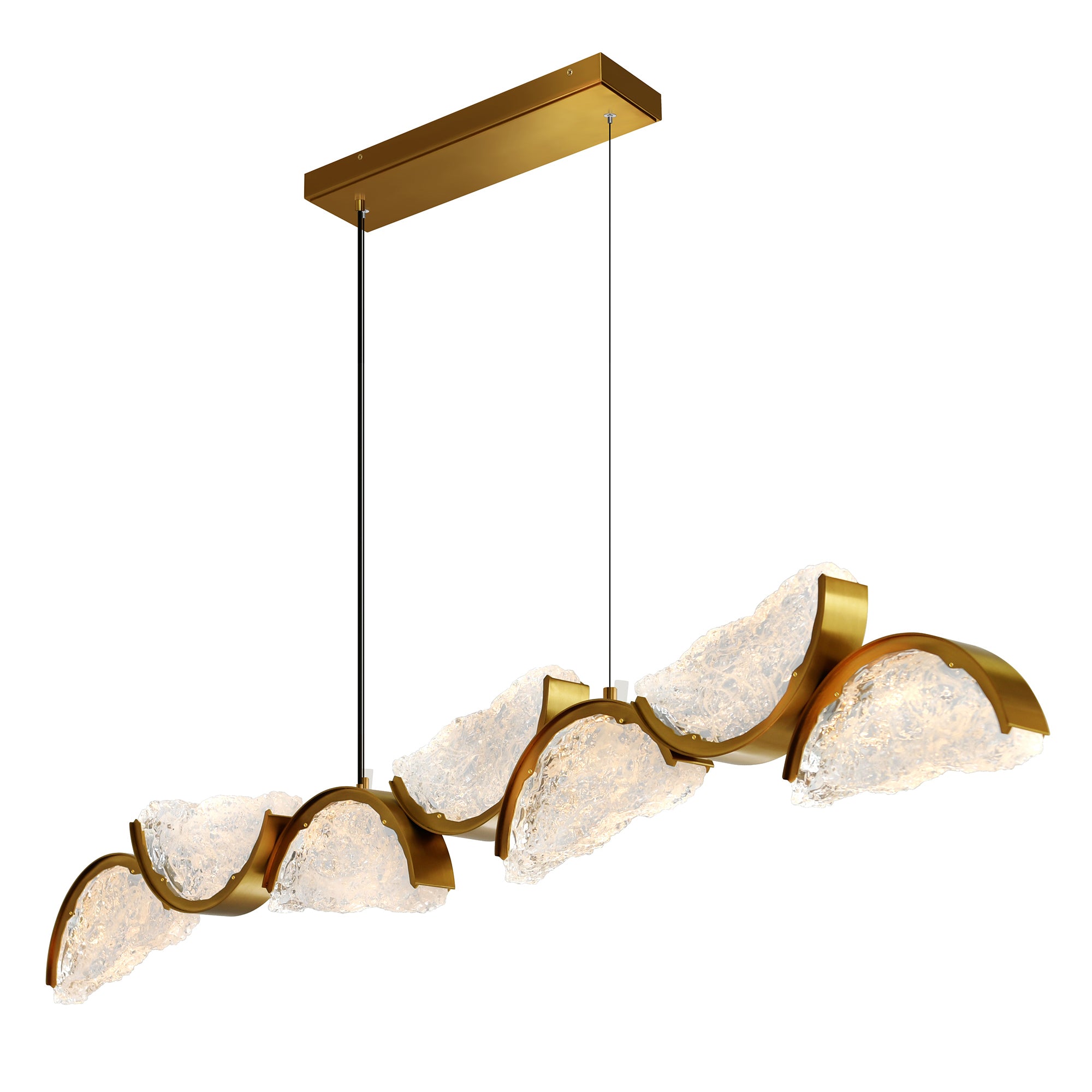 Moon Integrated LED Chandelier