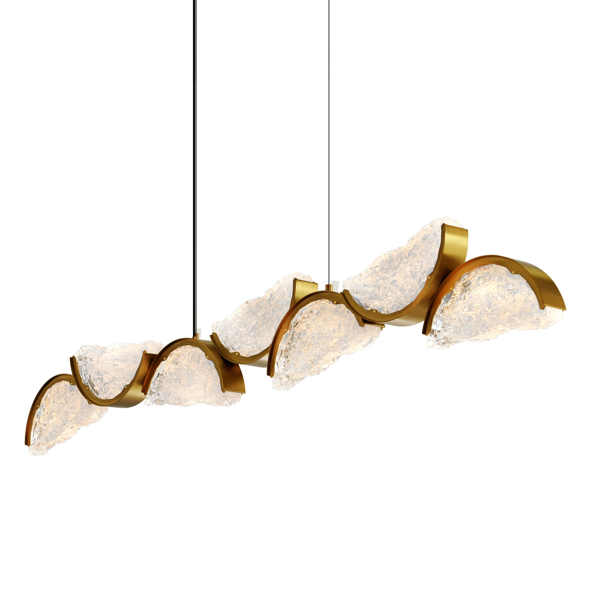 Moon Integrated LED Chandelier