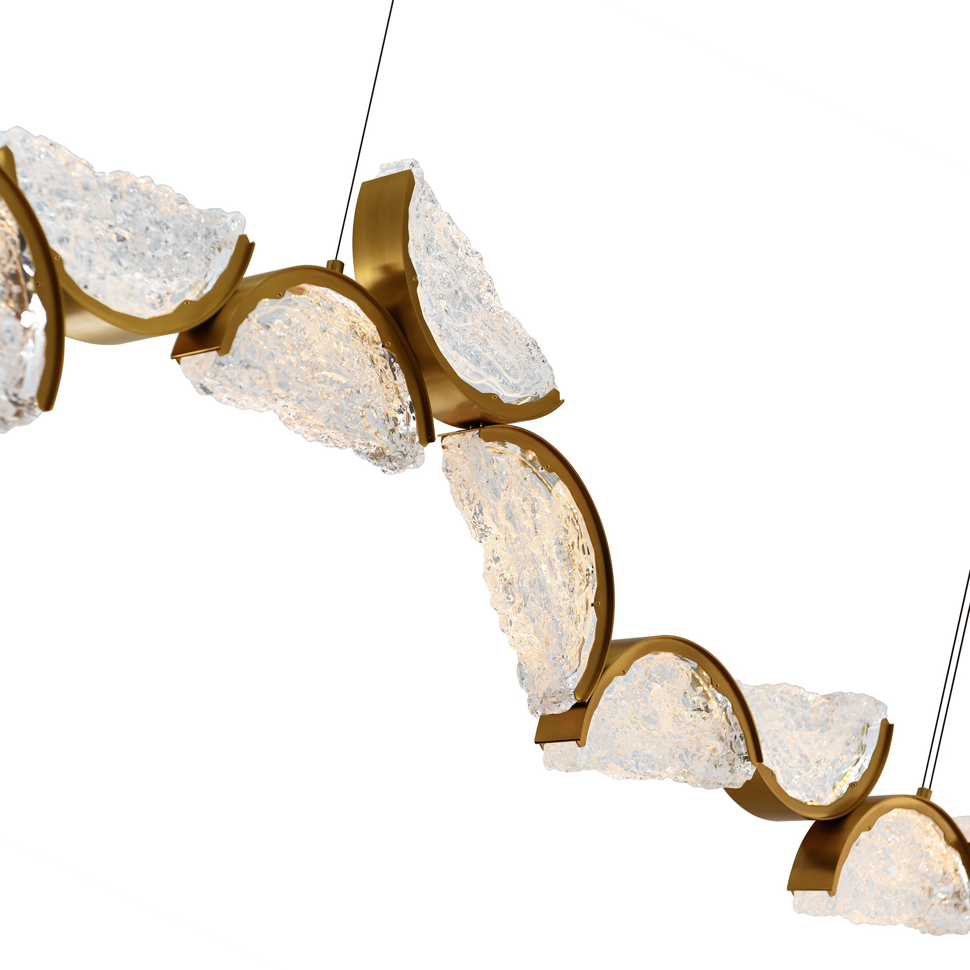 Moon Integrated LED Chandelier