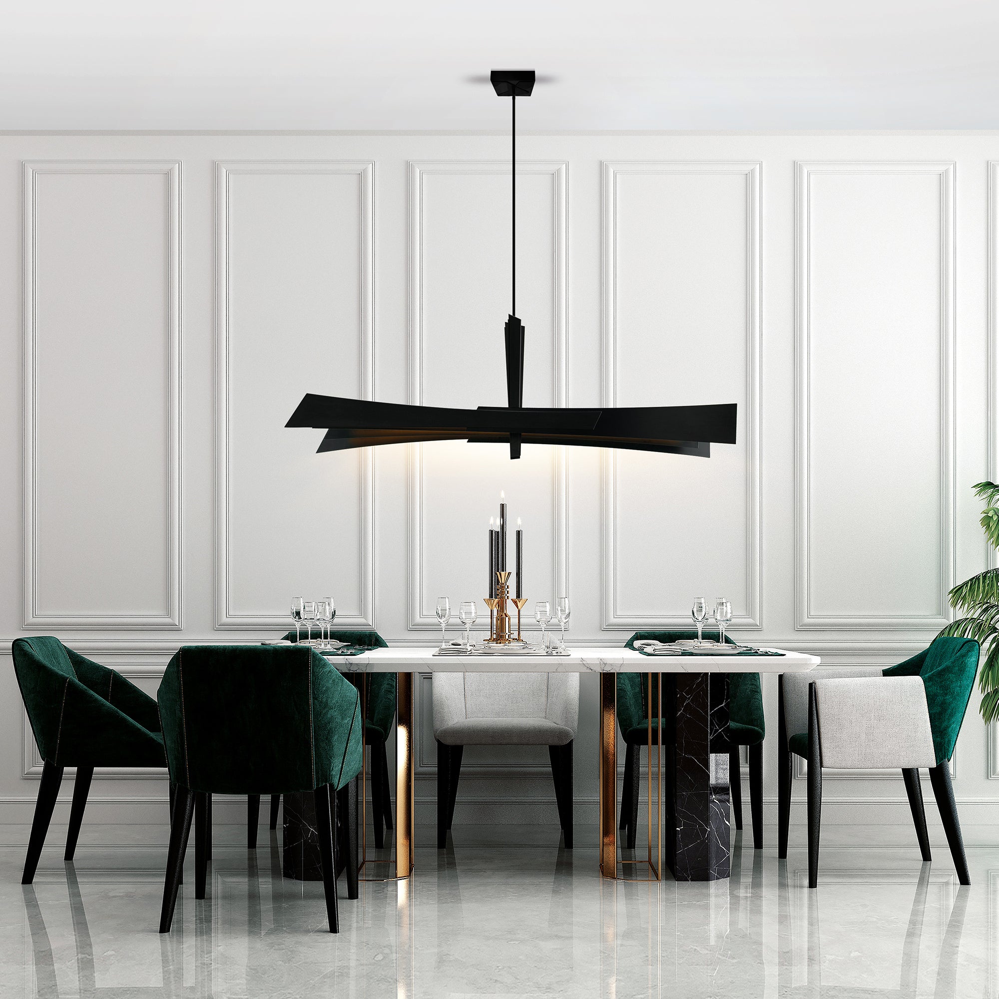 Solara Integrated LED Chandelier