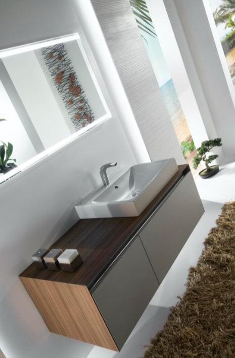 Carnavale Matte Cashmere Bathroom Vanity by Armadi Art