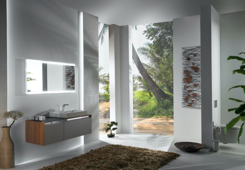 Carnavale Matte Cashmere Bathroom Vanity by Armadi Art