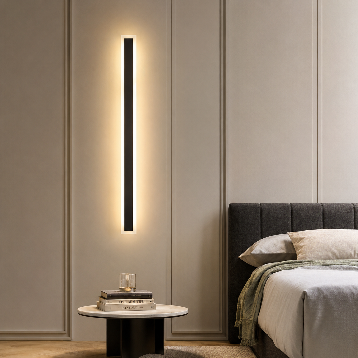 Minimalist rectangular LED Wall Sconce