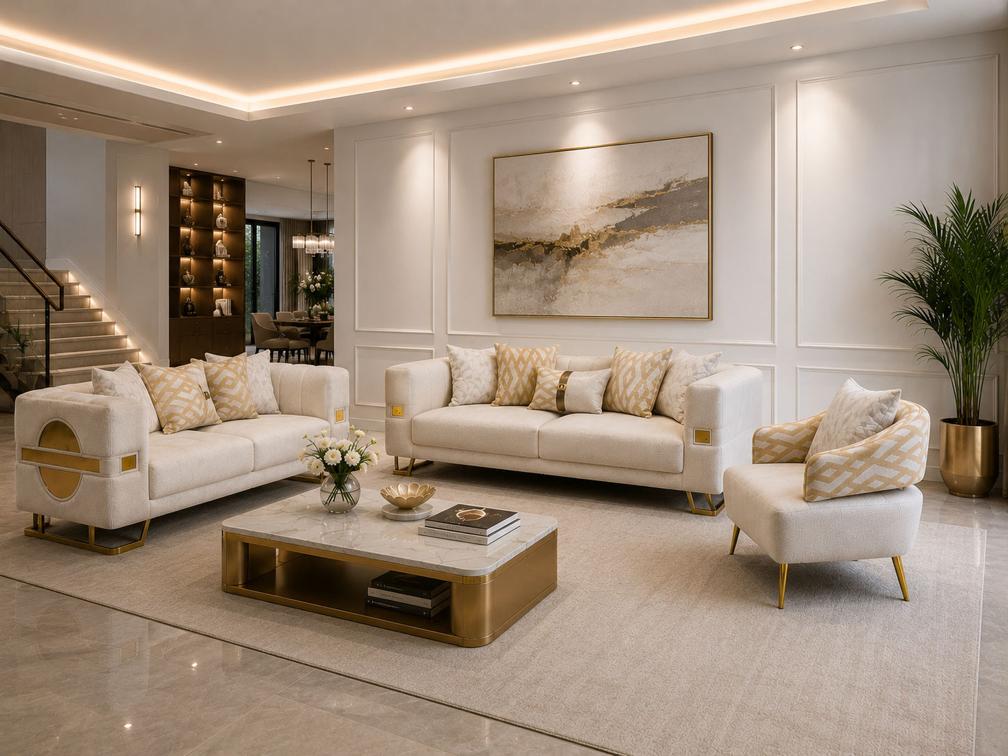 Aurelia Luxury Sofa Set