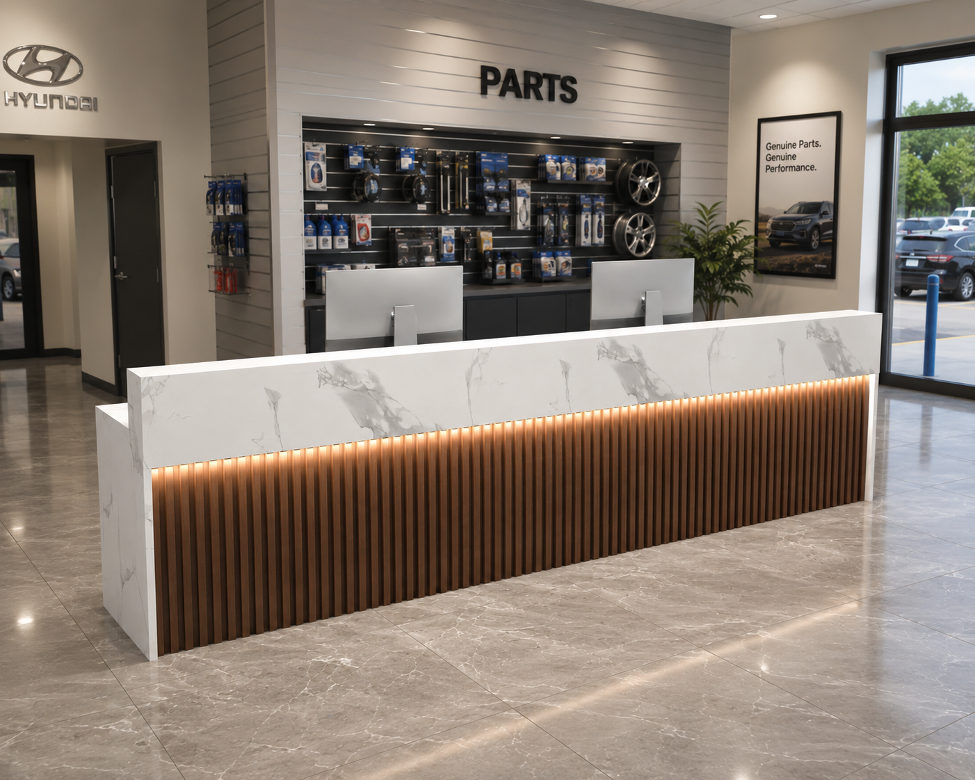 Alessandro Reception Desk