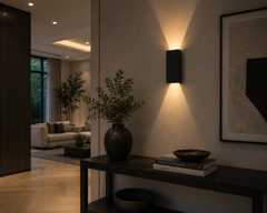 APEX Waterproof LED Modern Indoor/Outdoor Wall Light Sconce