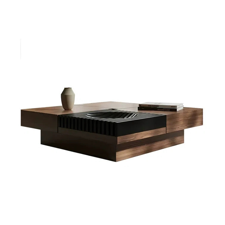 DAIDRIAN Italian Design Walnut Coffee Table