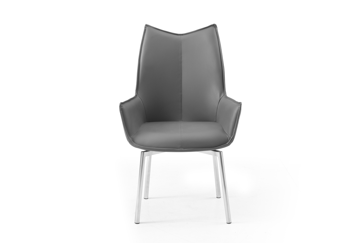1218 swivel Dining Room chair Dark Grey