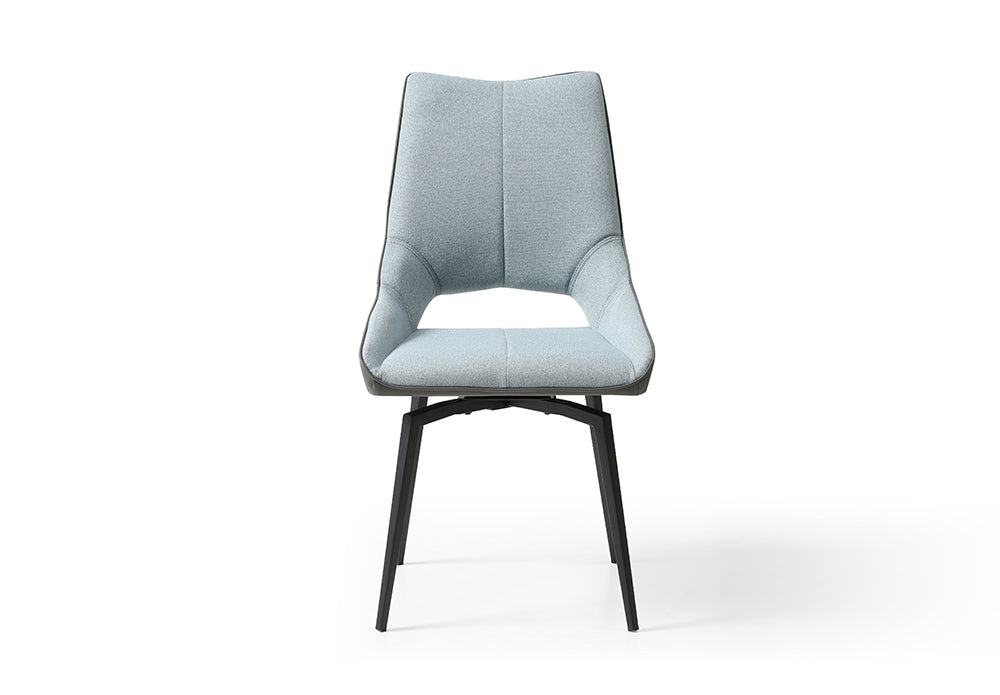 1239 Swivel Dining Room chair Blue/Dark