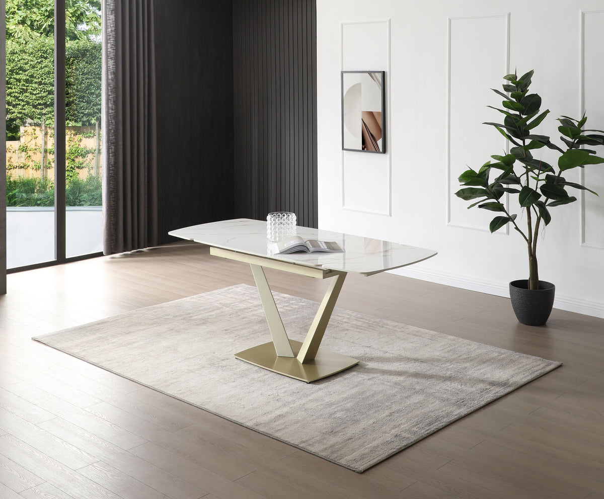 109 Golden Dining Room Table