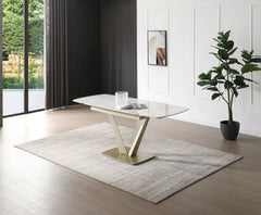 109 Golden Dining Room Table