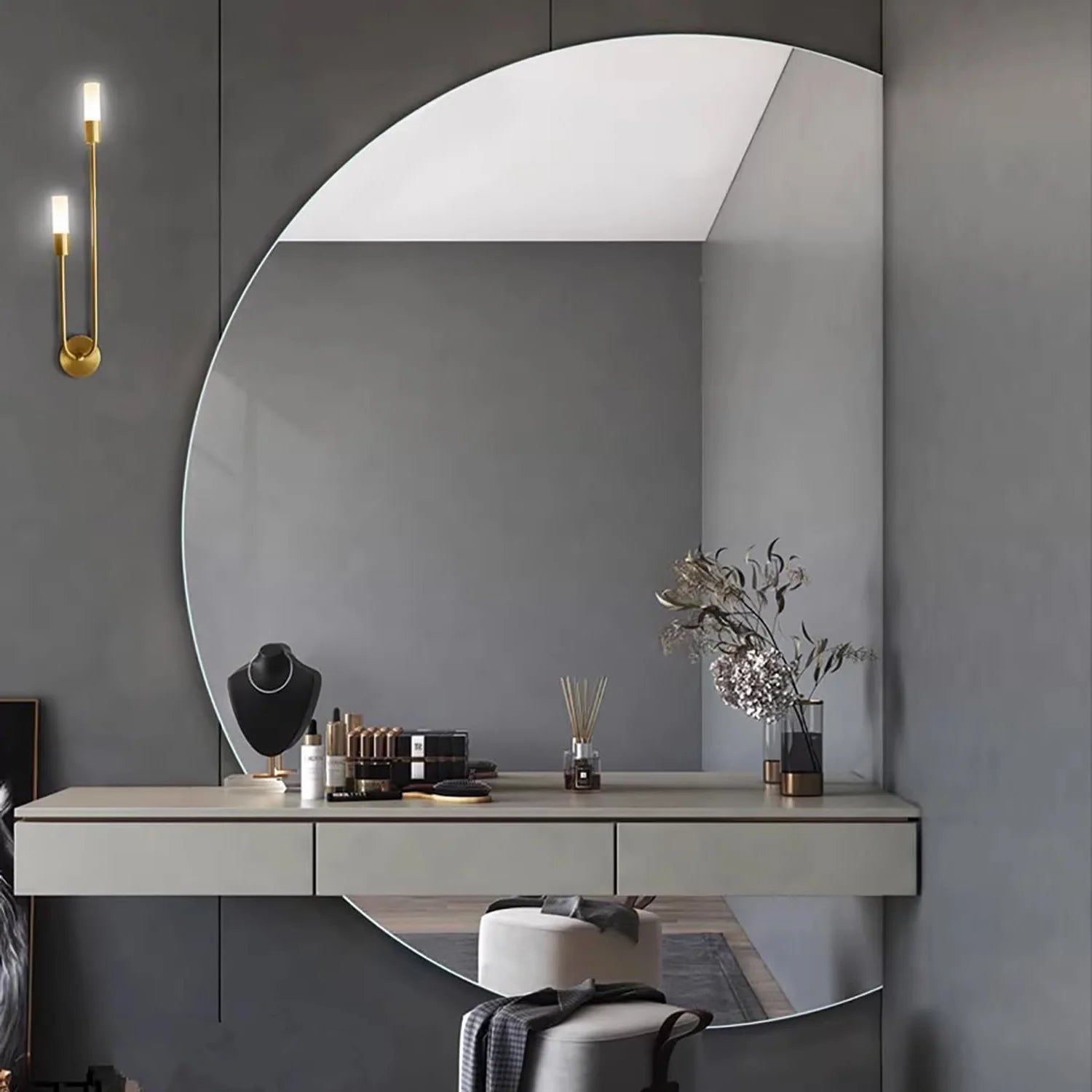 Half Moon Mirror