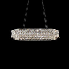 Galaxy LED Chandelier Chrome