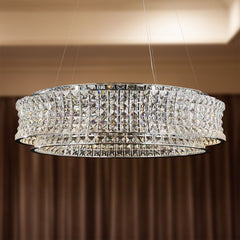 Galaxy LED Chandelier Chrome