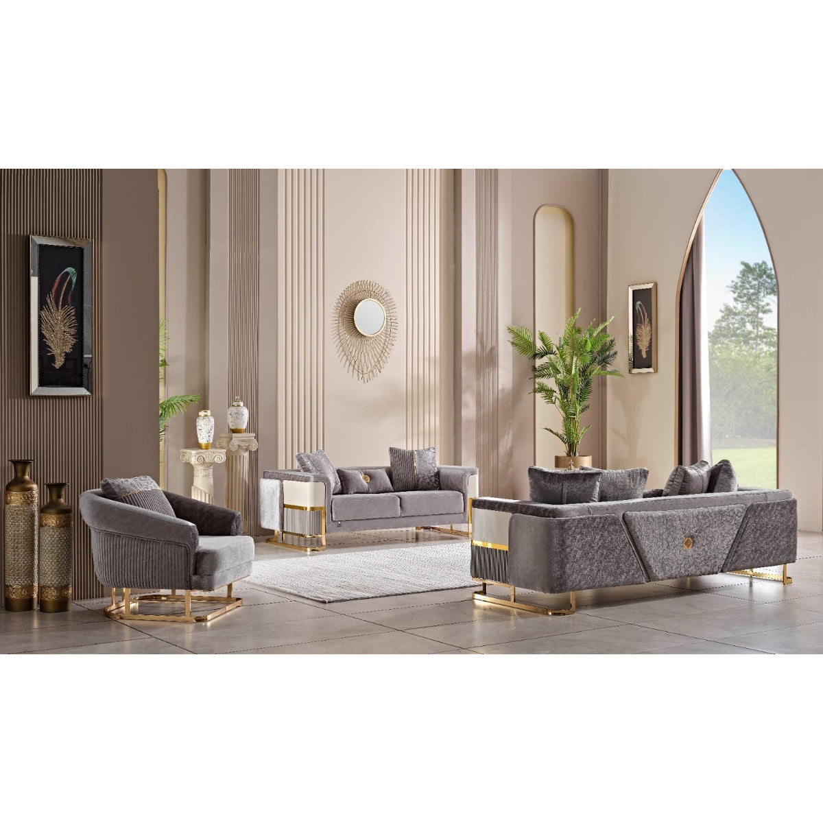 Galeria Sofa Set