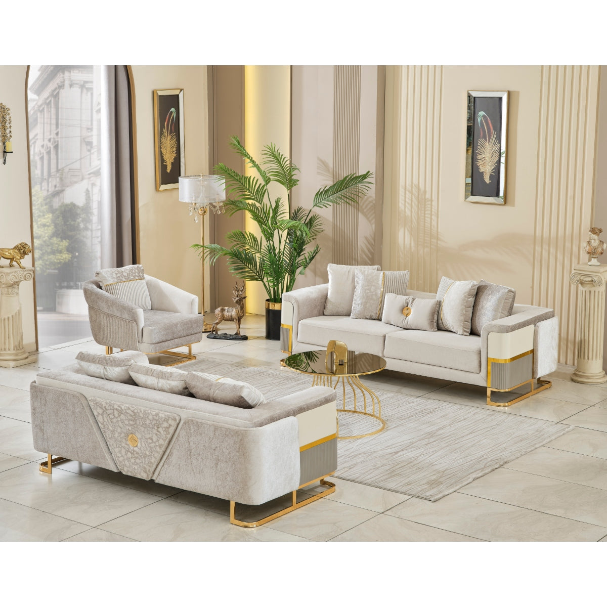 Galeria Sofa Set