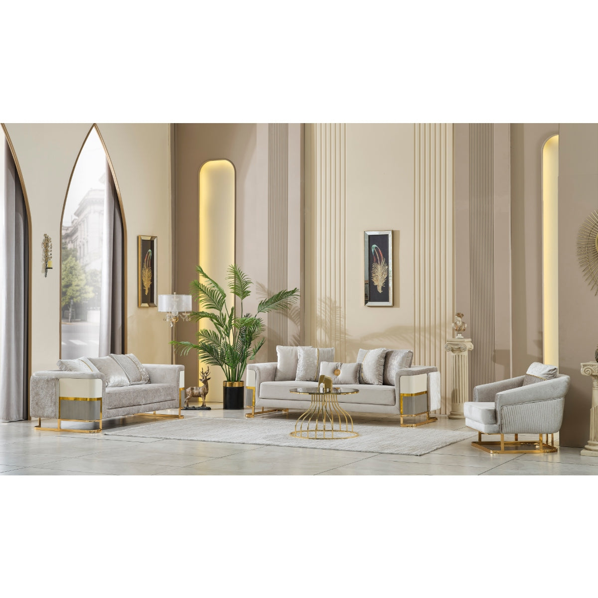 Galeria Sofa Set